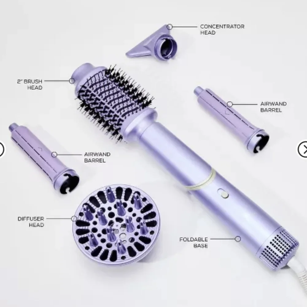New In Box Sutra Aero Styler & Hair Dryer In Purple / Lavender